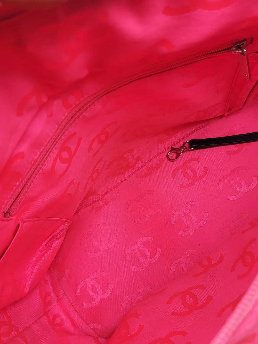 CHANEL Calfskin Quilted Cambon Ligne Tote Bag..Authentic w/COA....